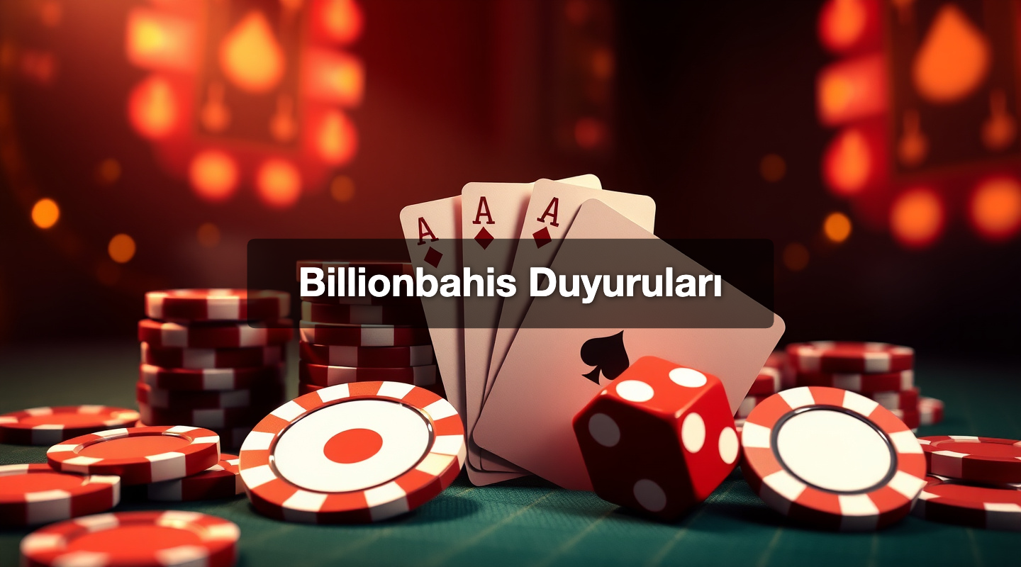 Billionbahis Duyuruları
